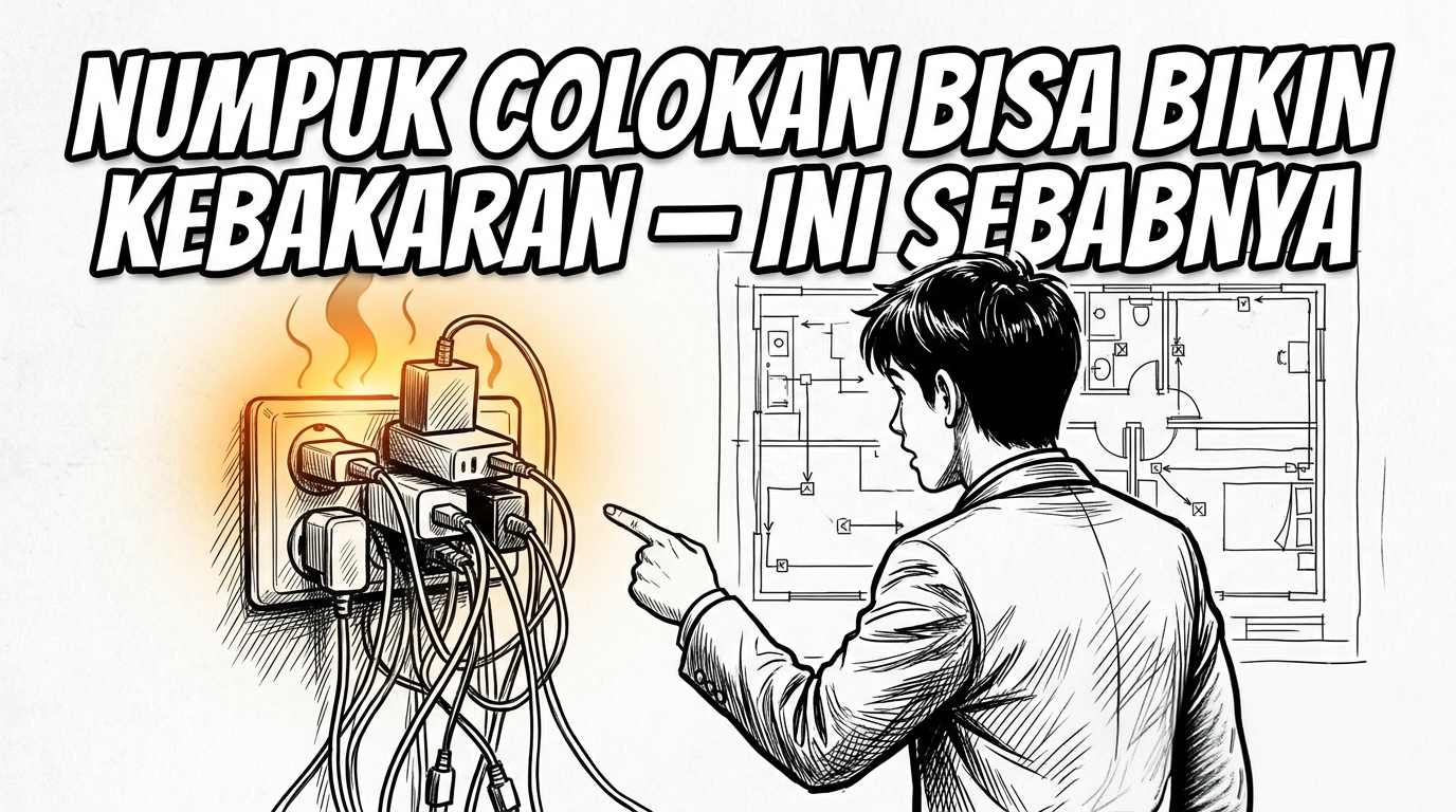Kenapa Numpuk Colokan Bisa Bikin Kebakaran? Ini Penjelasan Teknisnya