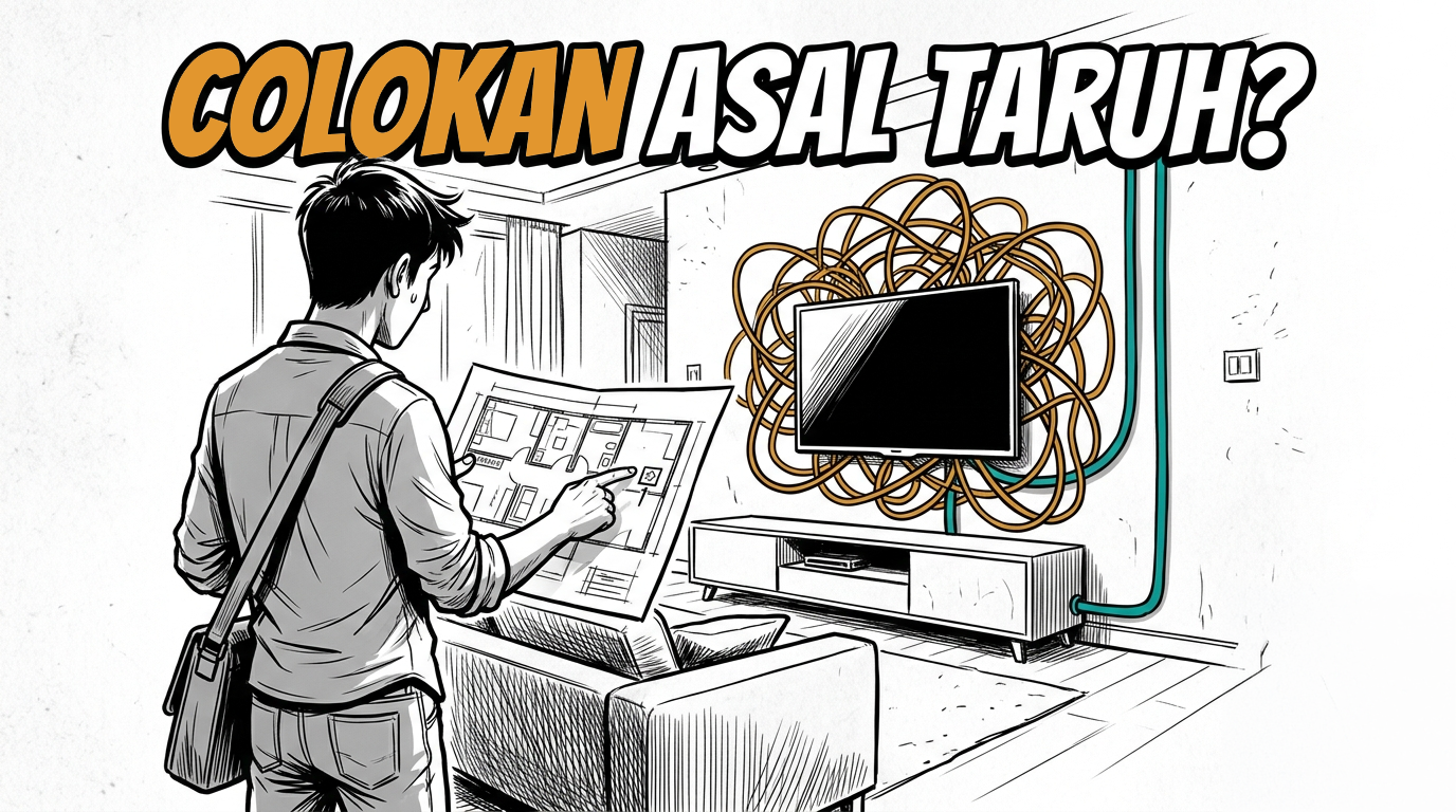 Titik Colokan Asal Taruh? Ini yang Bikin Proyek Kelihatan Culun
