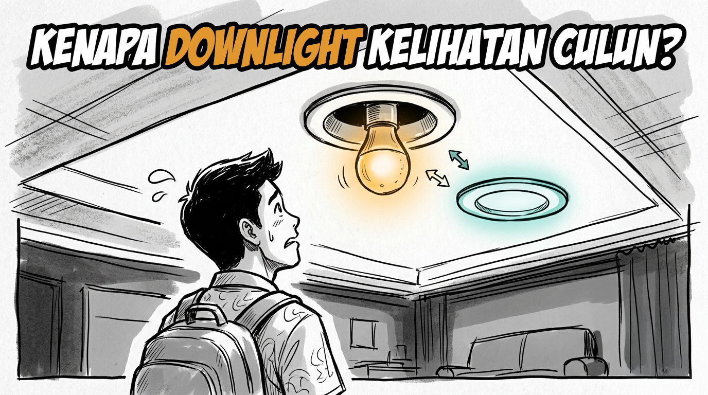 Downlight Puter Kok Kelihatan Culun? Ternyata Ini Penyebabnya
