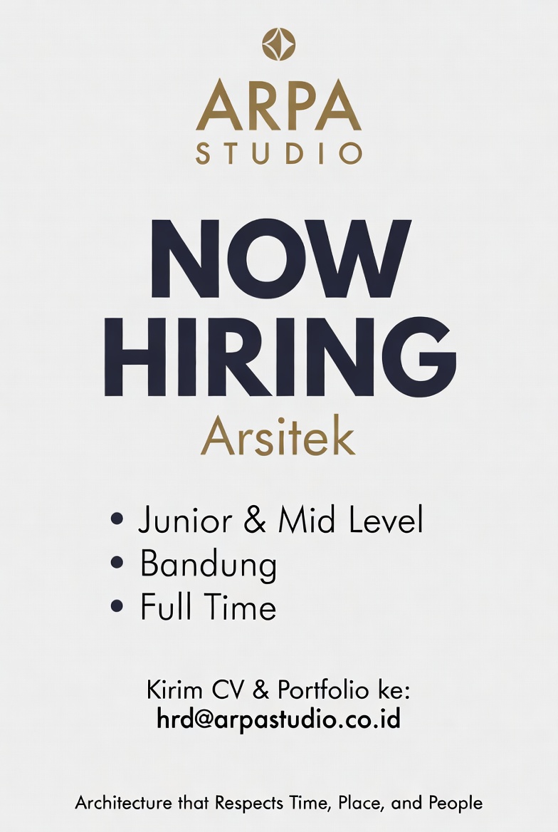 Arsitek (Junior – Mid Level)