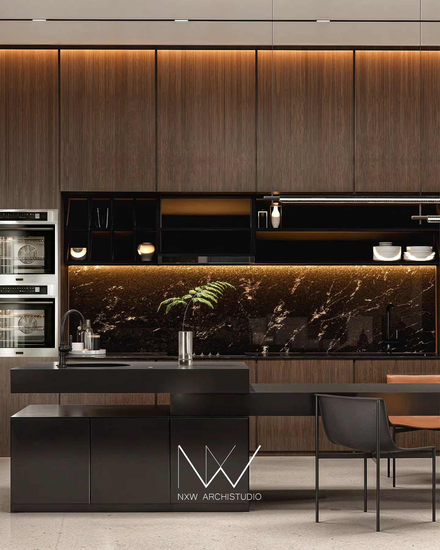 [The Pergola Residence - Interior: 1st Floor Dry Kitchen]